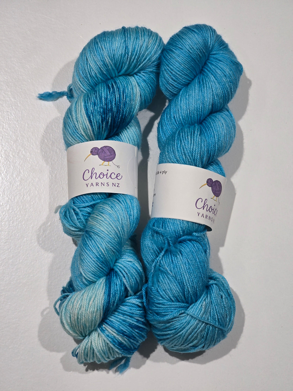 Choice Yarns NZ 4ply Merino Silk 100g - Variegated