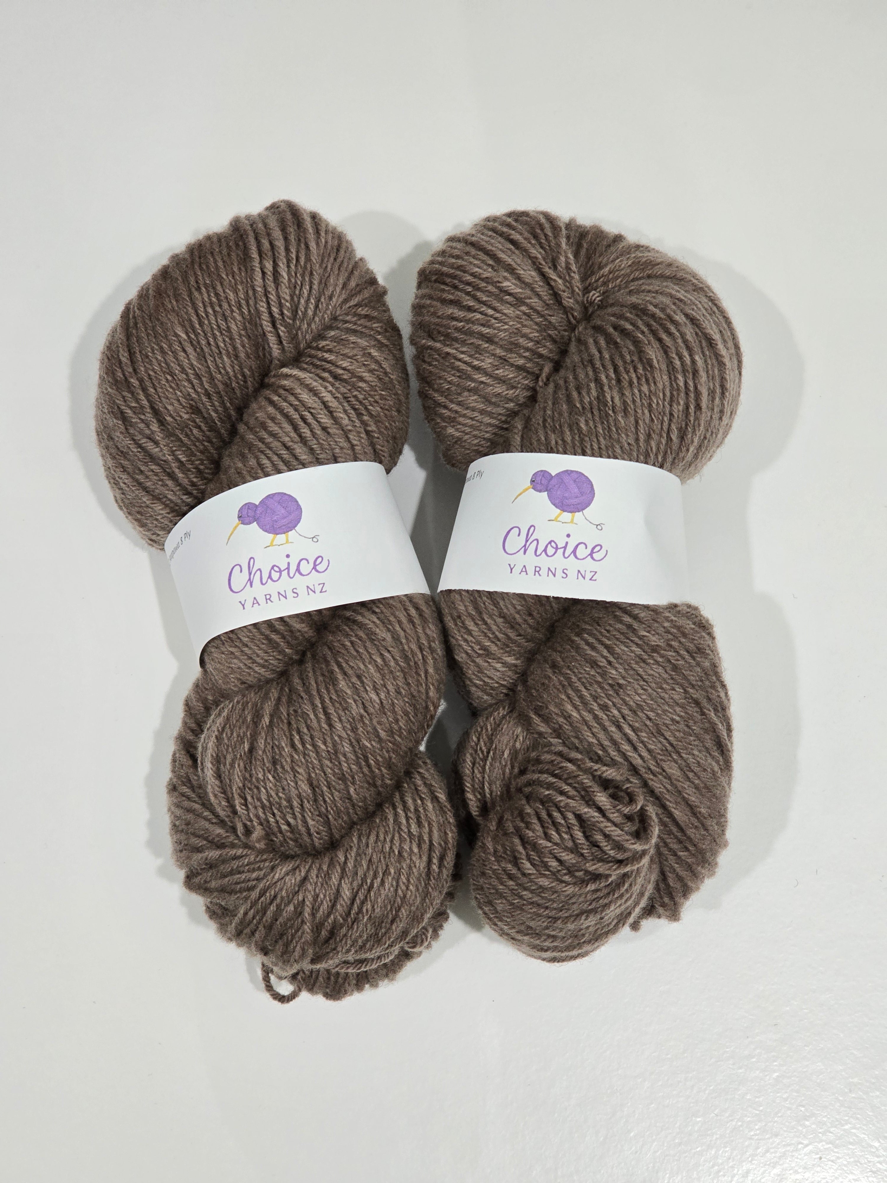 Choice Yarns NZ 8ply Merino/Arapawa 100g