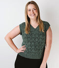 Alpaca Yarns Pattern - Lacy V Neck Vest 2026
