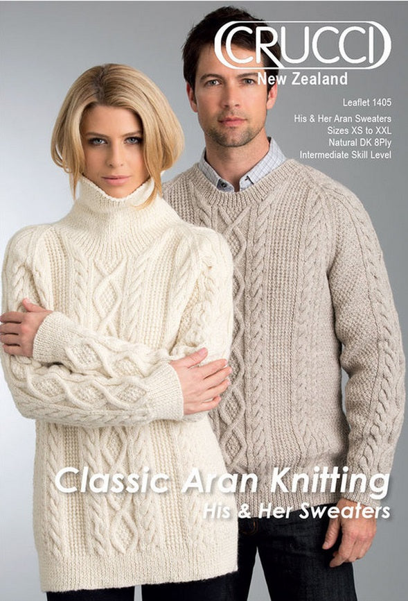 Crucci Pattern - His & Hers Sweaters 1405