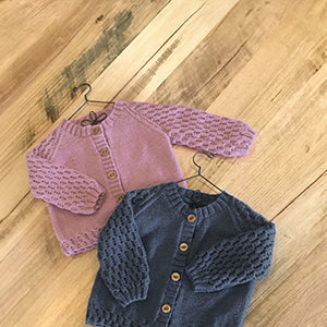 Alpaca Yarns Pattern - DK Honeycomb Cardigan 1568