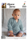 Alpaca Yarns Pattern - Baby Cardigan & Hat 1911