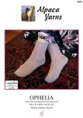 Alpaca Yarns Pattern - Ophelia Lace & Cable Socks