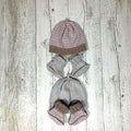 Alpaca Yarns Pattern - DK Baby Hat & Booties 1571