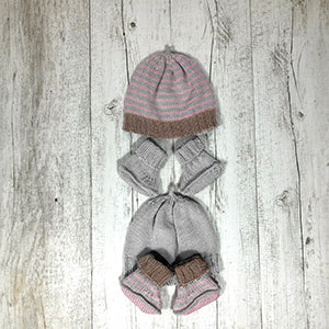 Alpaca Yarns Pattern - DK Baby Hat & Booties 1571
