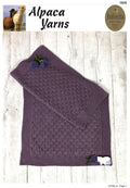Alpaca Yarns Pattern - Baby Flower Bud Blanket 1935