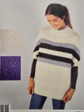 Alpaca Yarns Pattern - Chevron Woven Sweater 2708