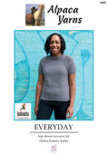 Alpaca Yarns Pattern - Everyday Top Down Sweater 5003