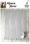 Alpaca Yarns Pattern - Baby Blanket 1936