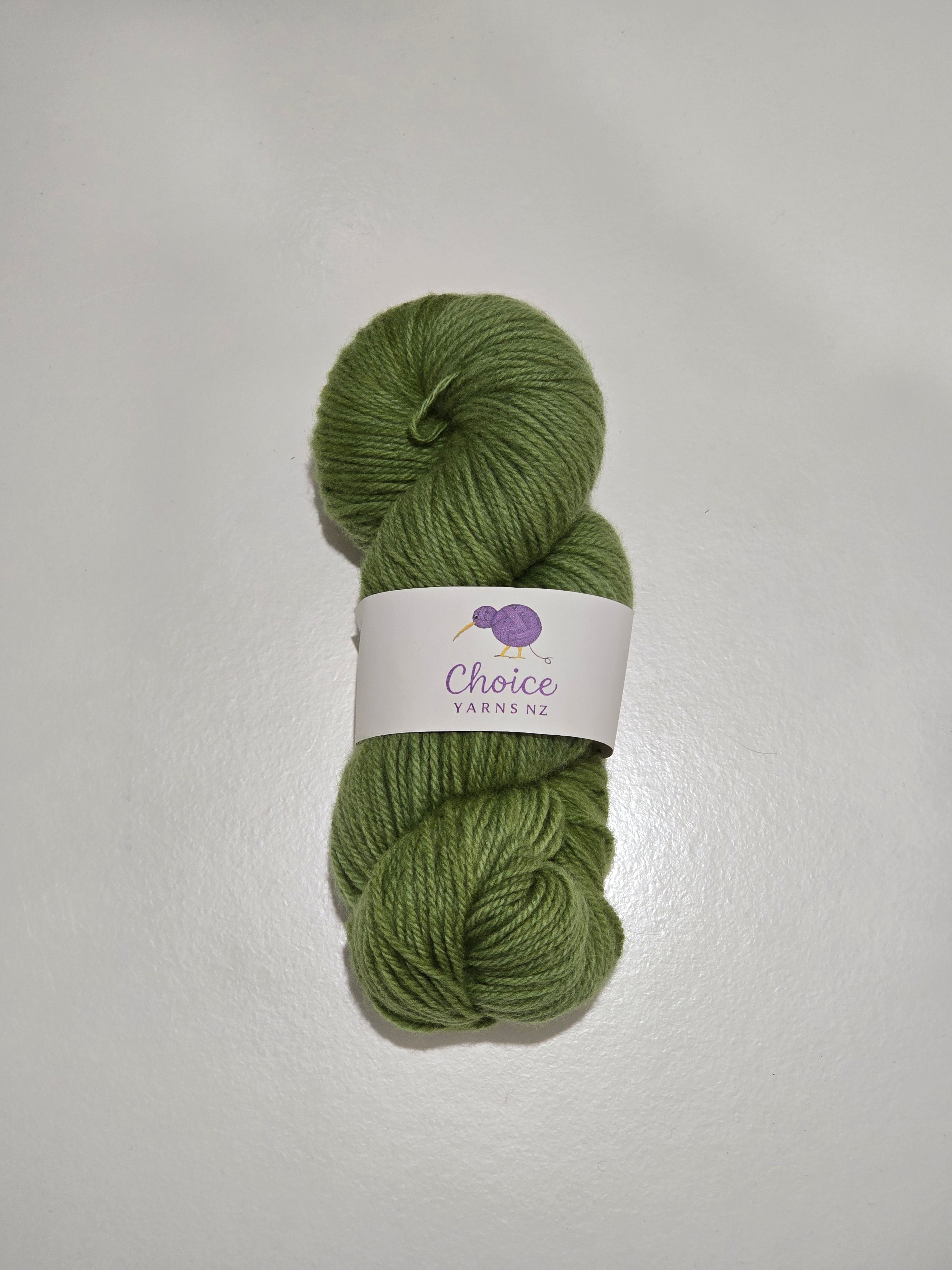 Choice Yarns NZ 8 Ply Polwarth Woollen Spun 100g