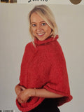 Alpaca Yarns Pattern - Poncho 1133