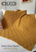 Crucci Pattern - 12ply Basket Weave Blanket 2228