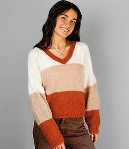 Alpaca Yarns Pattern - Texture Sweater or Vest 1417