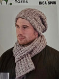 Alpaca Yarns Pattern - Beanie and Scarf 1216