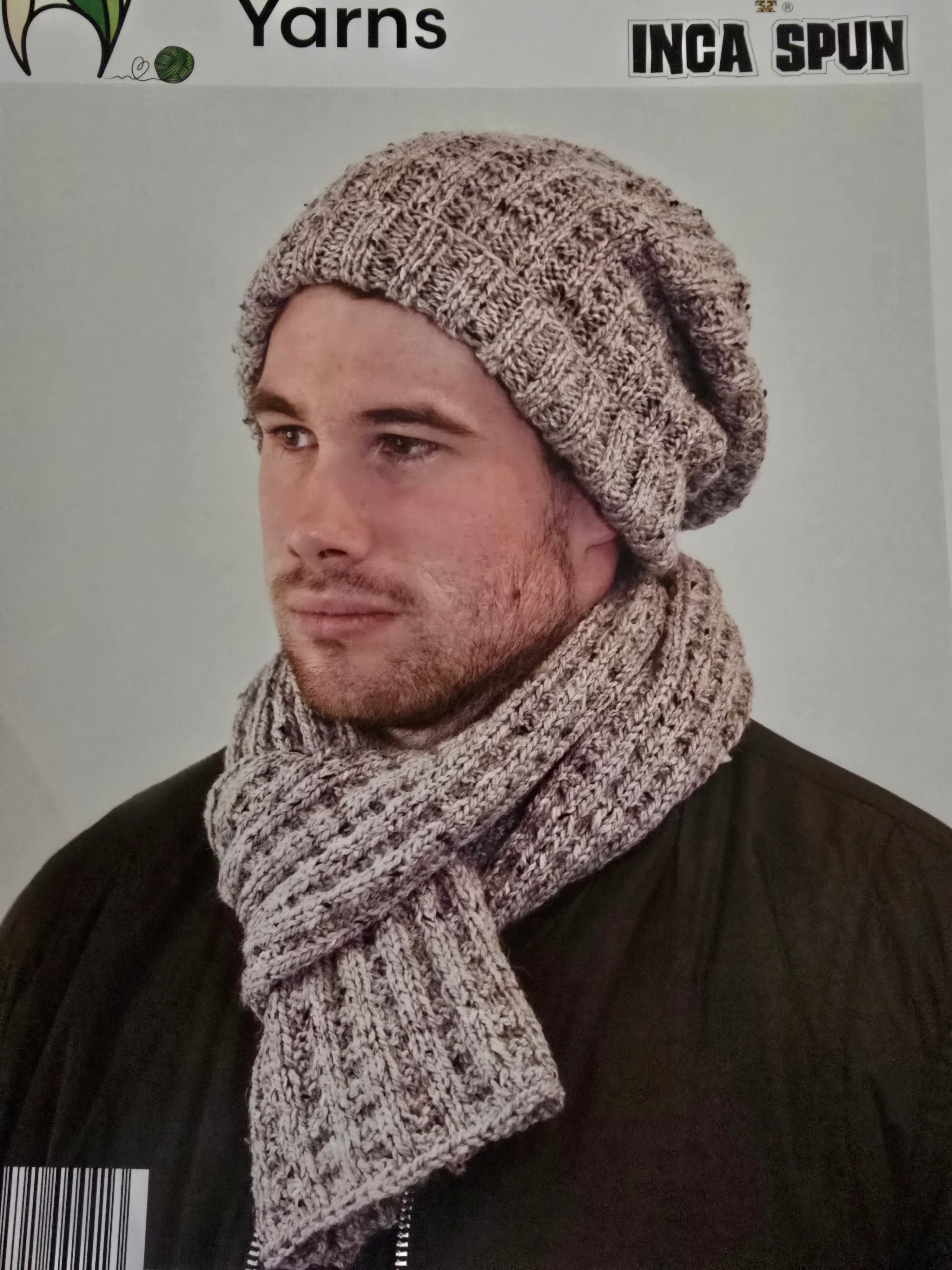 Alpaca Yarns Pattern - Beanie and Scarf 1216