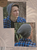 Alpaca Yarns Pattern - DK Men's Beanies 1527