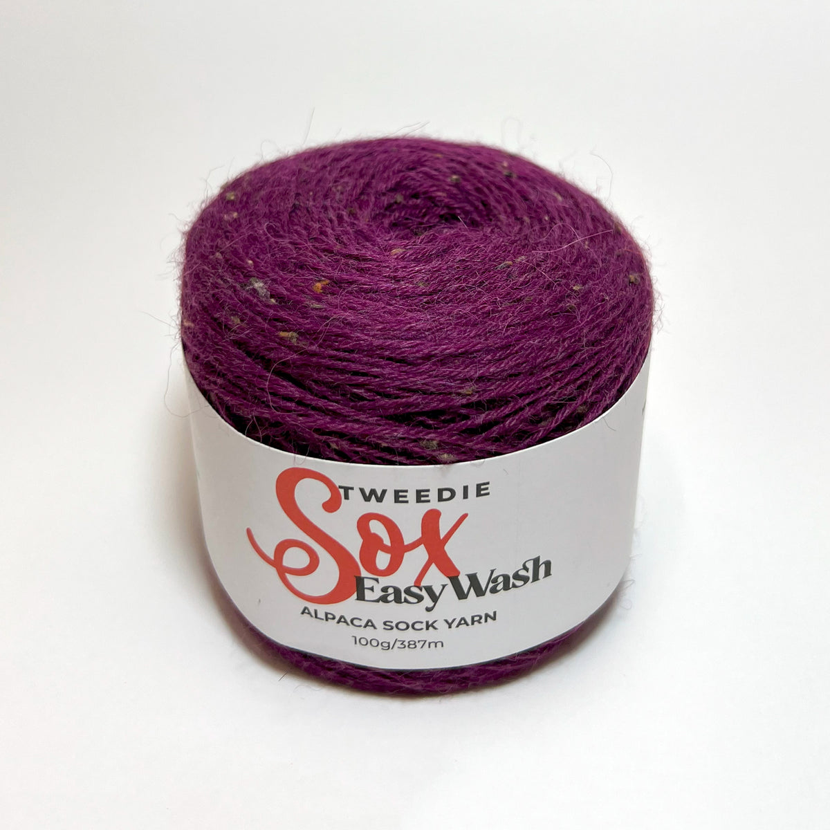 Alpaca Yarns Tweedie Sox Easy Wash Alpaca 100g