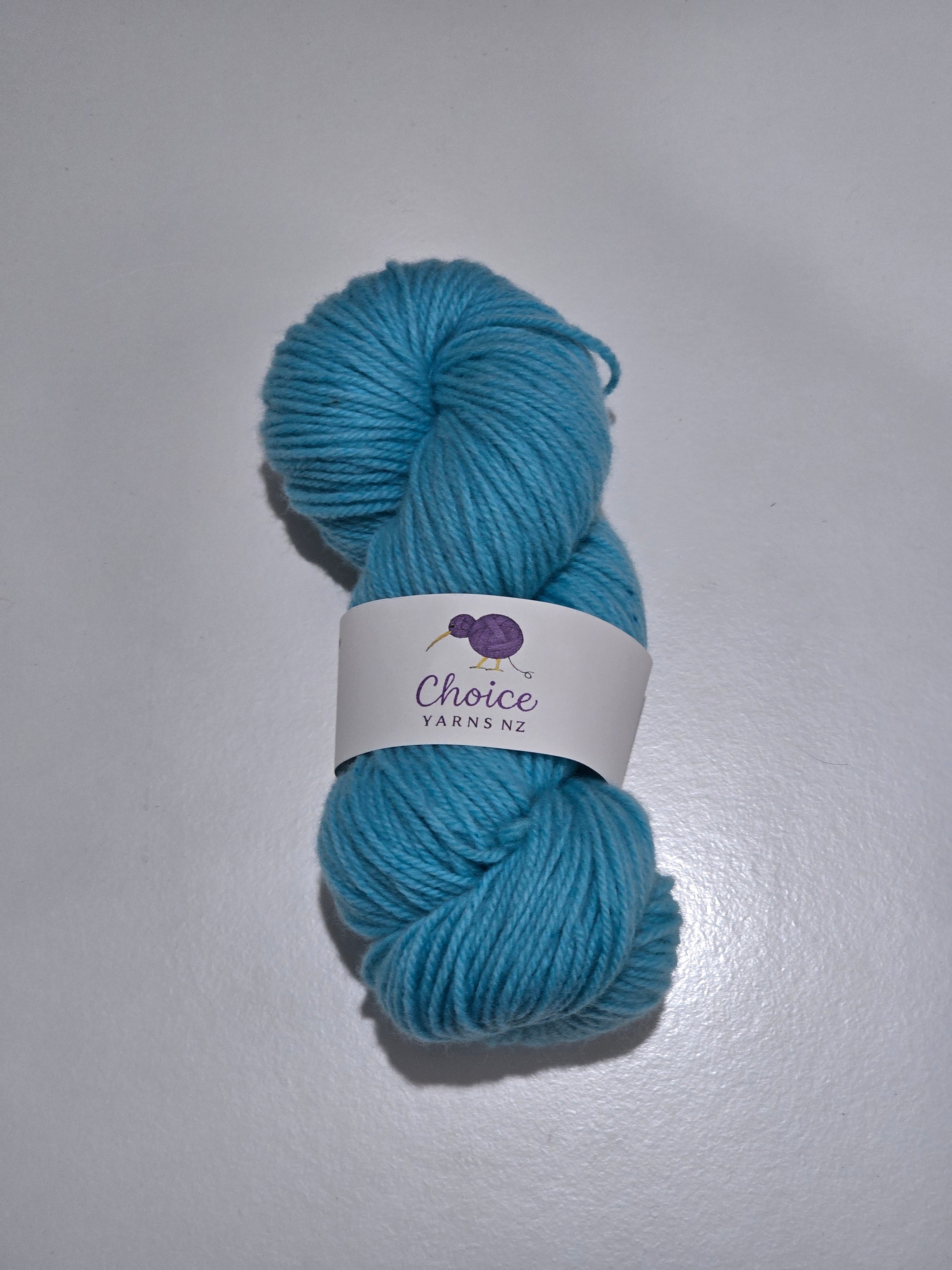 Choice Yarns NZ 8 Ply Polwarth Woollen Spun 100g